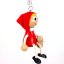 Little Red Riding Hood - wooden figure on spring