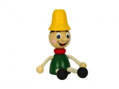 Pinocchio - wooden magnet